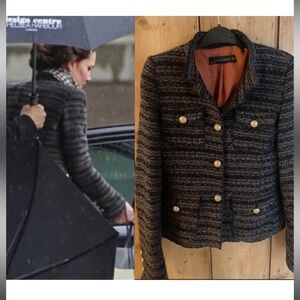 Zara Blazer with Gold Buttons ASO Kate Middleton